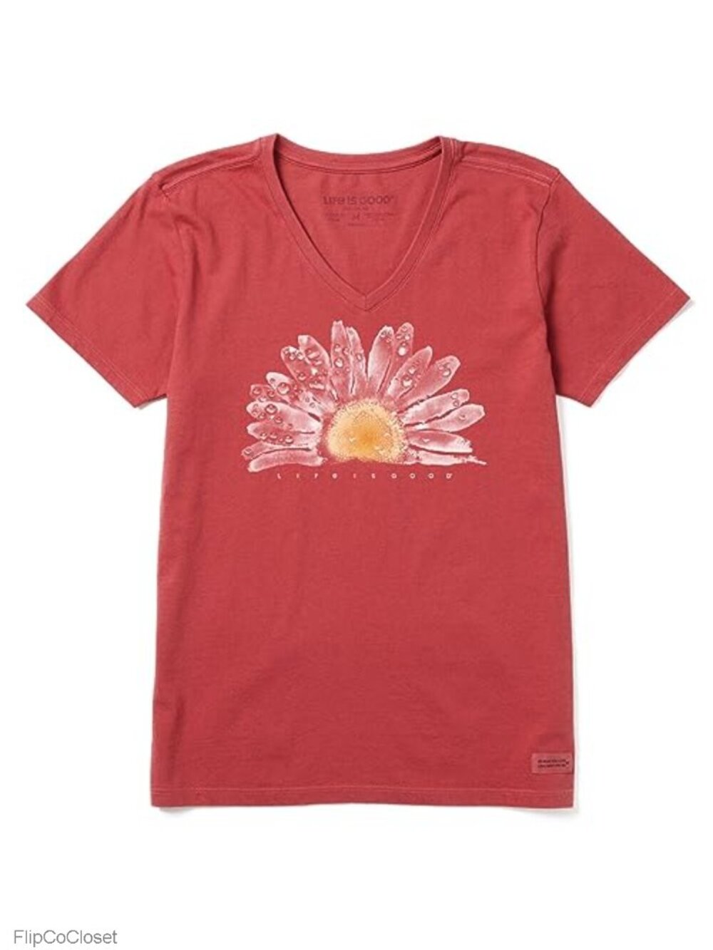 Life is Good Crusher Tee Short Sleeve Cotton Graphic T-Shirt